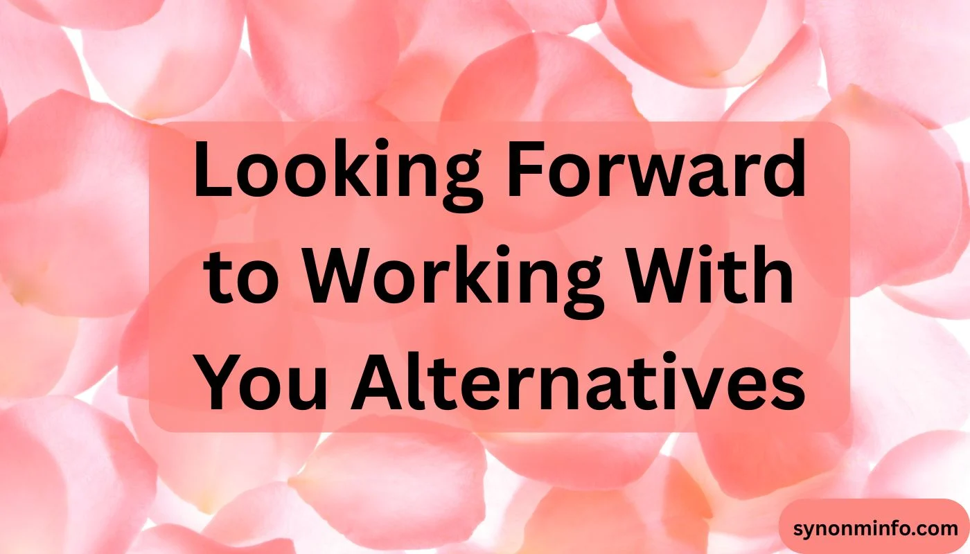 Looking Forward to Working With You Alternatives